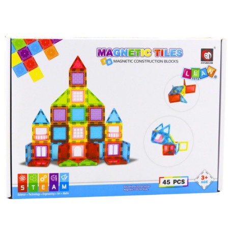 Magnetklotside komplekt 45 osaline