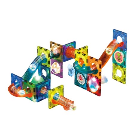 Magnetklotside pallirada tuledega 49 osaline