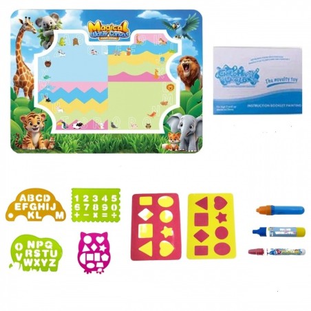 Safari vee joonistusmatt šabloonidega