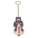 LED Swing FIX S2 gravitatsiooni sõiduk käepidemega roosa max 100kg