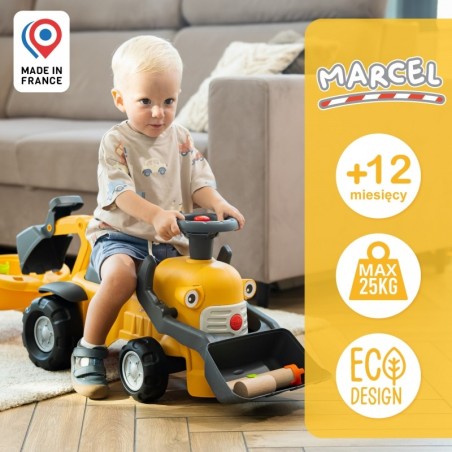 FALK Marcel tõukeauto ekskavaator
