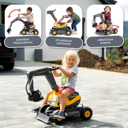 FALK Volvo liigendmootoriga ekskavaator pöörleva kabiiniga labidasahk