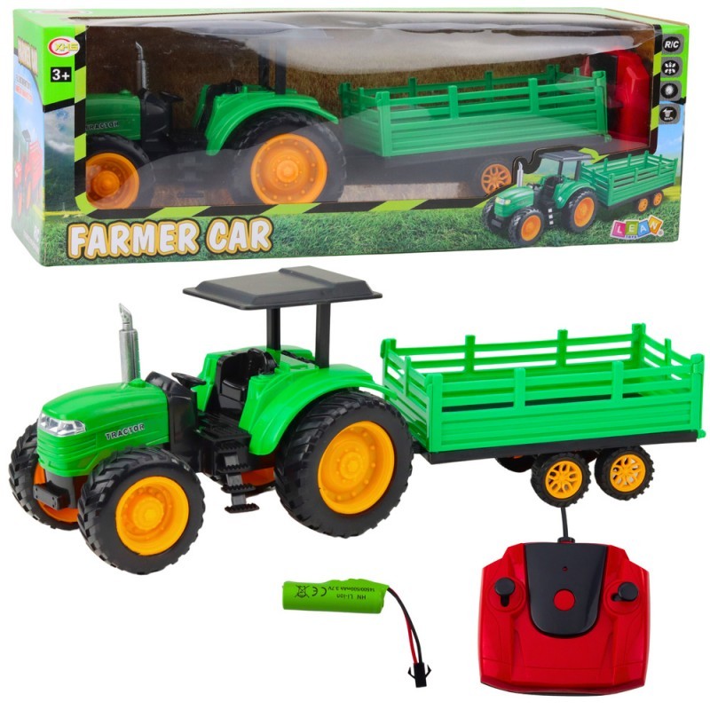 Puldiga farmi traktor haagisega