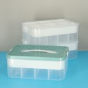 Karp panipaik sektsioonidega 3 tasandit lego klotsidele jm