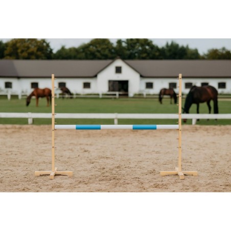 Hüppetakistus hobihobusele 120cm, tala mint