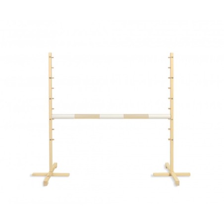 Hüppetakistus hobihobusele 120cm, tala beež