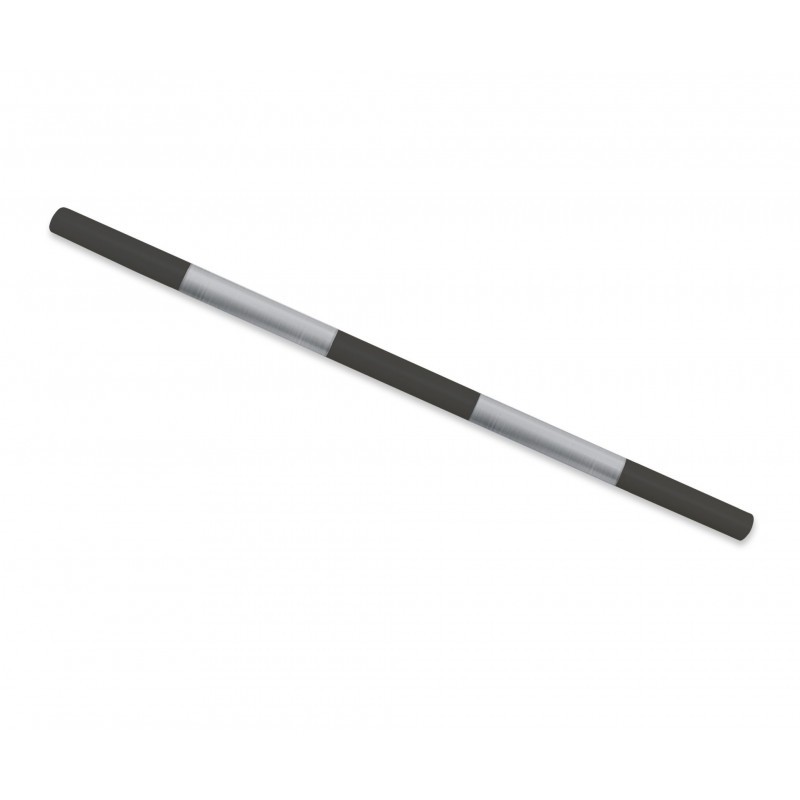 Latt tala hüppetakistusele 120 cm, must/hõbe