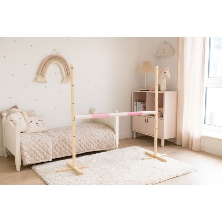 Latt tala hüppetakistusele 120 cm, heleroosa