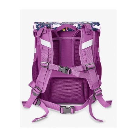 Kooli seljakott, lilla/ükssarvikud