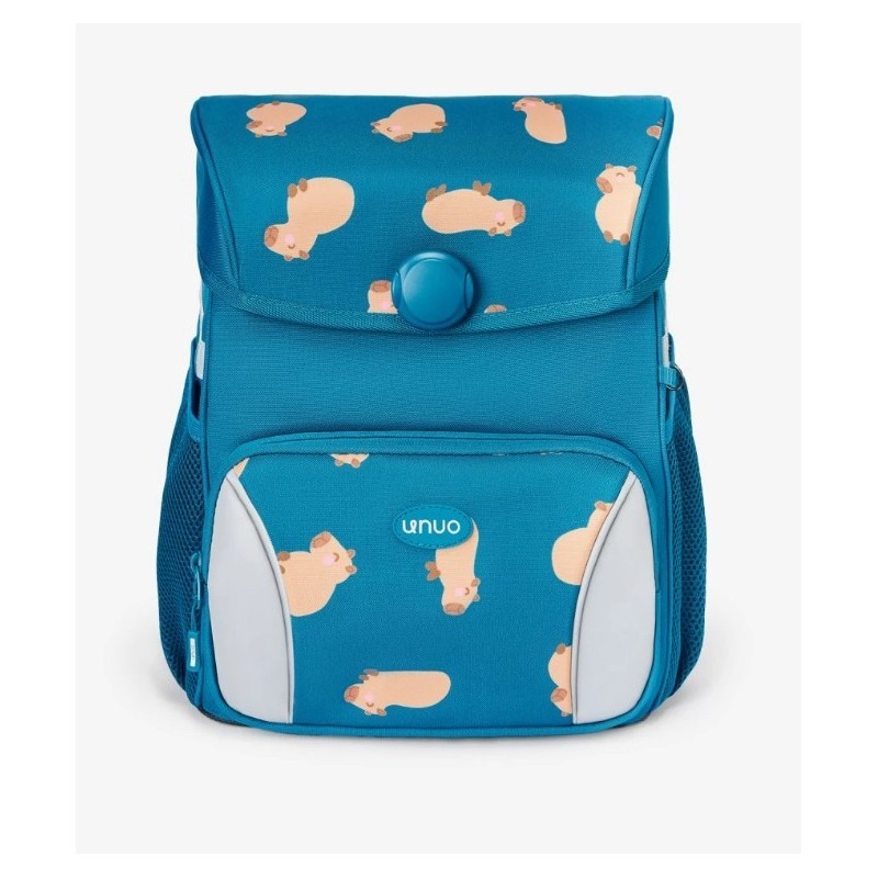 Kooli seljakott, sinine/kapipaarad