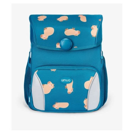 Kooli seljakott, sinine/kapipaarad