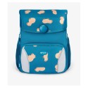 Kooli seljakott, sinine/kapipaarad