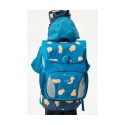Kooli seljakott, sinine/kapipaarad