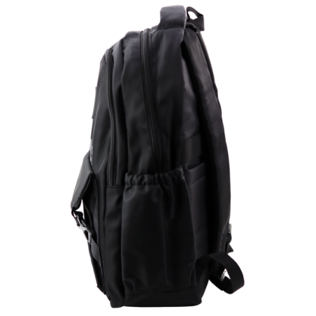 Seljakott 6 taskuga must 23L 46cm