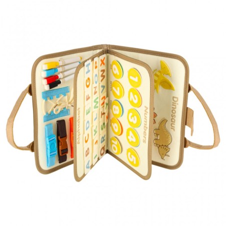 Montessori sensoorne õpetlik kohver dinosaurustega