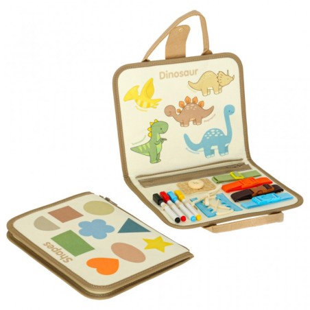 Montessori sensoorne õpetlik kohver dinosaurustega