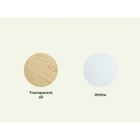 Narivoodi ARARAT 3-le inimesele panipaigaga trepiga 90x200 cm / 140x200 cm, valge