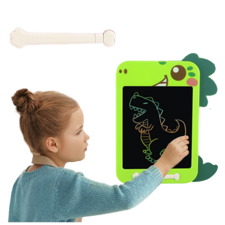 Joonistustahvel LCD roheline dinosaurus