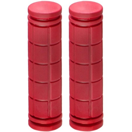 Evo tõukeratta käepidemed, punased, 2 tk