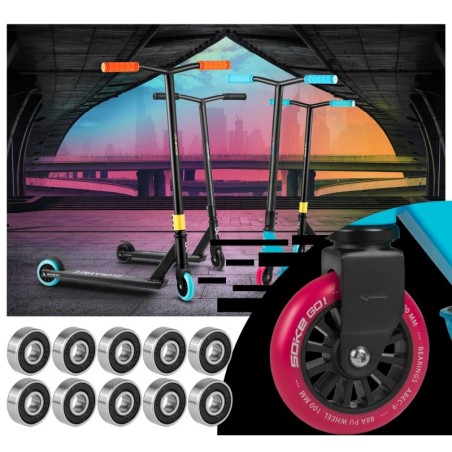 Tõukeratta laagrid abec-9 10 tk