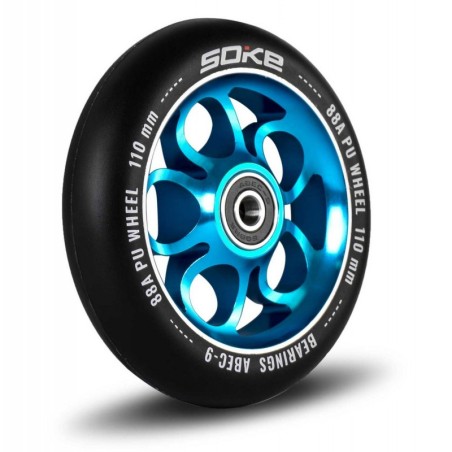 Tõukeratta rattad 110 mm sinised 2 tk