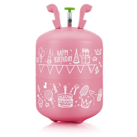 Heeliumiballoon 0,20 m3 õhupallide ja lindiga