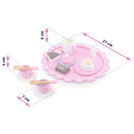 Puidust mängu tee komplekt