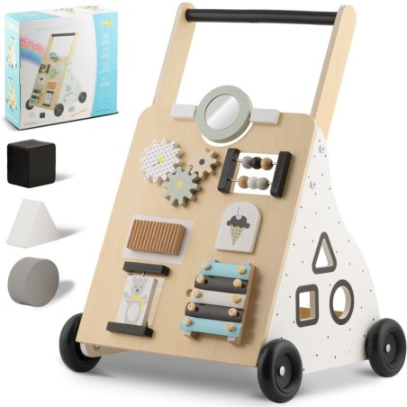 Puidust käimistugi tegeluskeskus