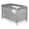 Reisivoodi 125 x 65 x 78 cm hall-lavendel