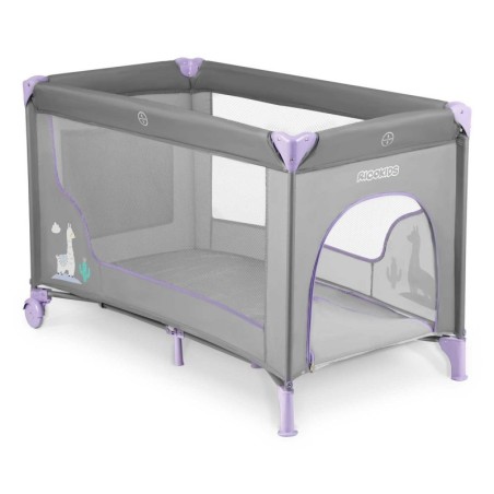 Reisivoodi 125 x 65 x 78 cm hall-lavendel