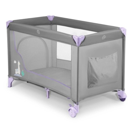 Reisivoodi 125 x 65 x 78 cm hall-lavendel