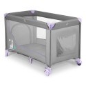 Reisivoodi 125 x 65 x 78 cm hall-lavendel