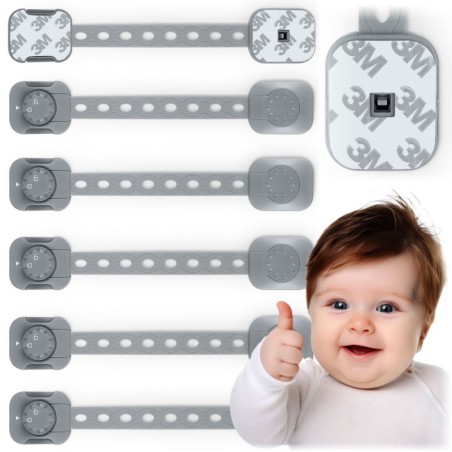 Kapi avamise kaitse 6 tk hall