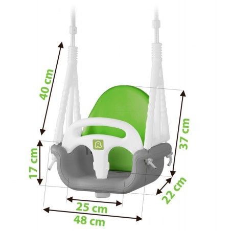 Kiik elevant 3in1 hallroheline
