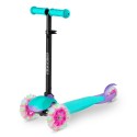 Loco kolmerattaline tõukeratas - türkiissinine roosa