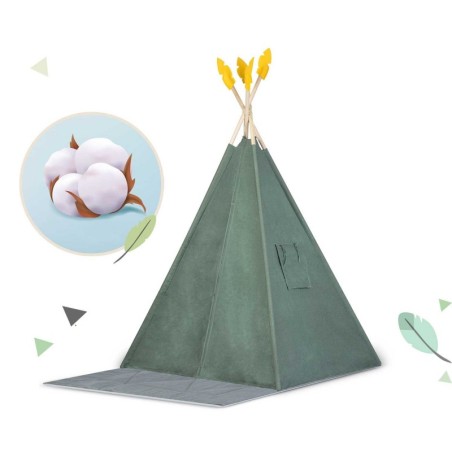 Tipi telk lastele - roheline