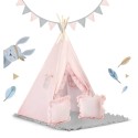 Tipi telk lastele - heleroosa