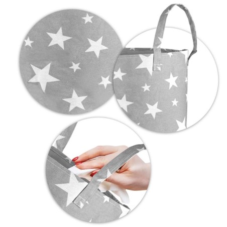 Mänguasjakorv - hall tähtedega