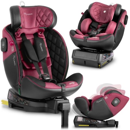 Nukido Prestige Line turvatool must-roosa 0-36 kg ISOFIX