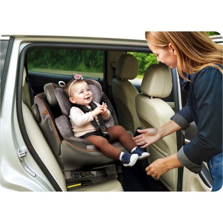 Nukido Prestige Line turvatool must-hall 0-36 kg ISOFIX