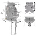 Nukido Prestige Line turvatool must-hall 0-36 kg ISOFIX