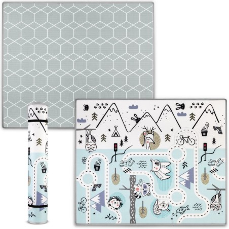 Hariv rullitud vahtmatt 180 x 150 x 1,5 cm