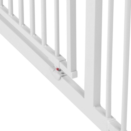 Turvavärav valge 75–85 cm