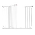 Valge turvavärav 75–105 cm