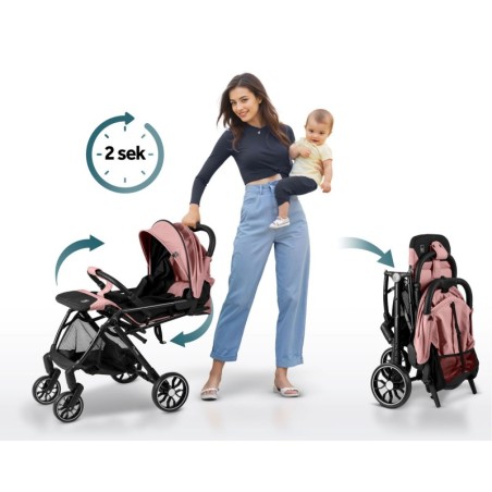 Laste vanker jalutuskäru Paseo Nukido