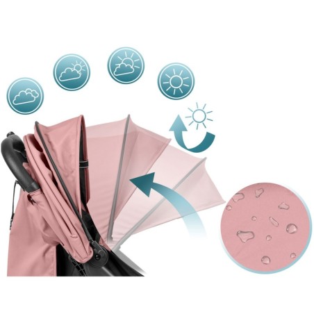 Laste vanker jalutuskäru Paseo Nukido