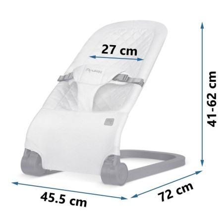 Lamamistool mänguasjadega - helehall