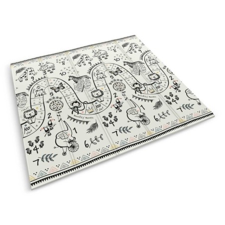 Hariv kokkupandav vahtmatt 200 x 180 x 1 cm ookeanisafari