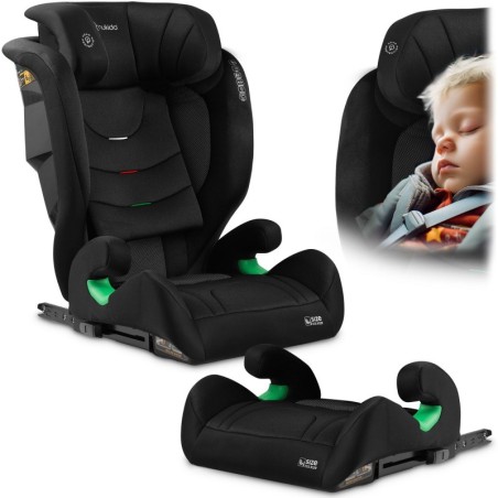 Turvatool Nukido Louis pehme must 15-36 kg ISOFIX