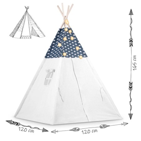Tuledega laste tipi telk - tumesinine